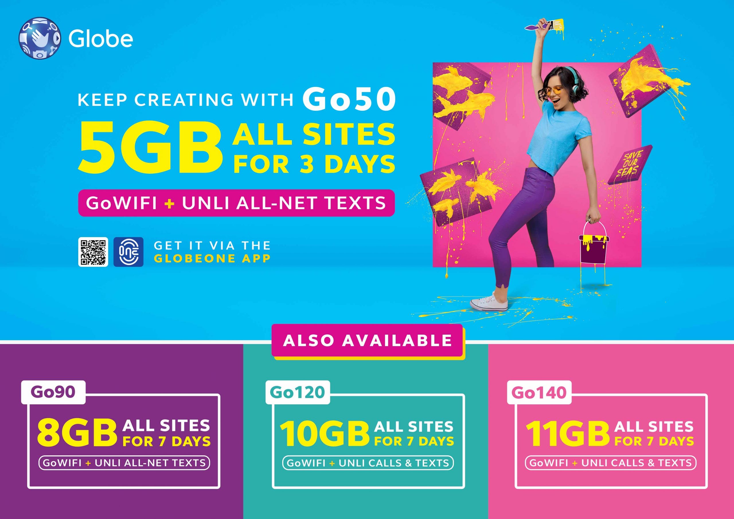 Go for More with Globe Prepaid's Newest and Biggest Promo A LifeStyle